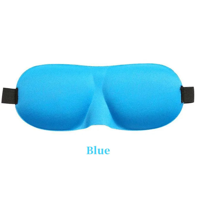 3D Contoured Eye Mask for Sleeping – Light-Blocking Blindfold for Men & Women