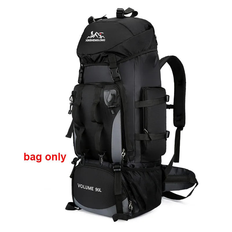 90L Waterproof Hiking & Camping Backpack – Large Outdoor Trekking Rucksack
