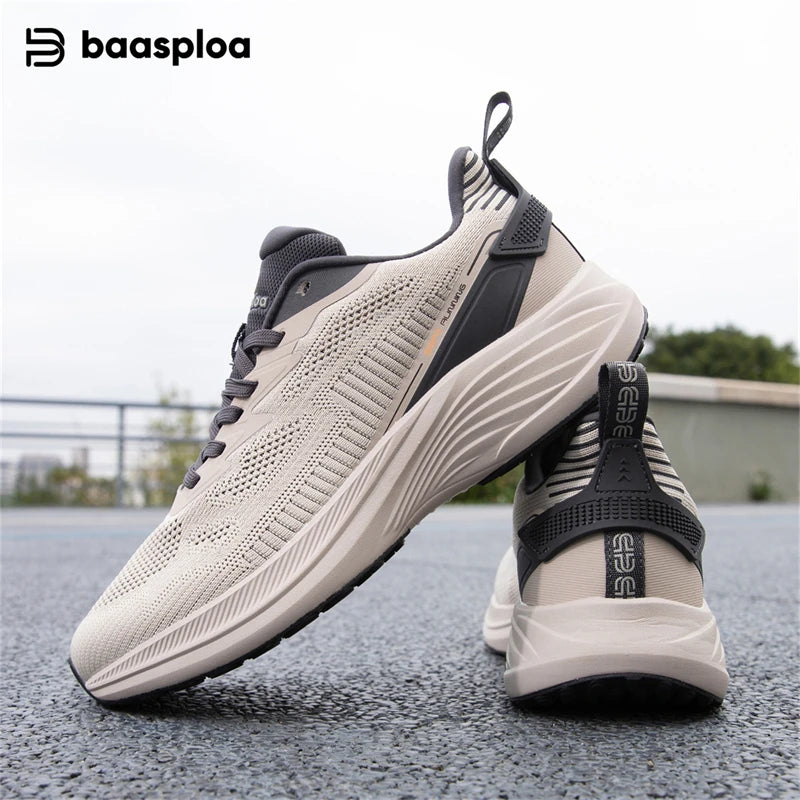 Baasploa SummerRun – Men’s Lightweight Breathable Sports Sneakers