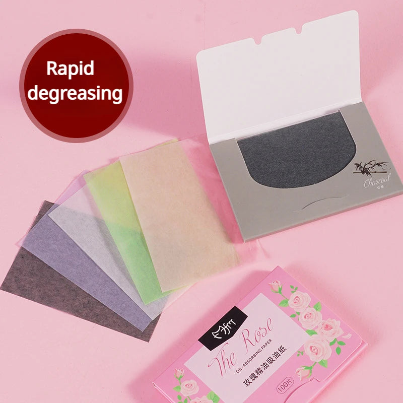Face Wipes – Oil-Absorbing Blotting Sheets (5 Boxes)