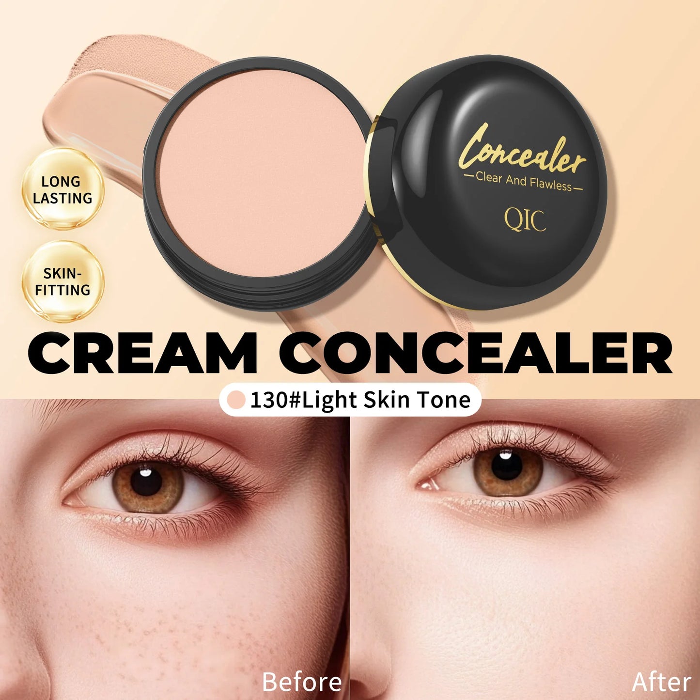 CoverTrue – Waterproof Full Coverage Concealer for Tattoos & Scars
