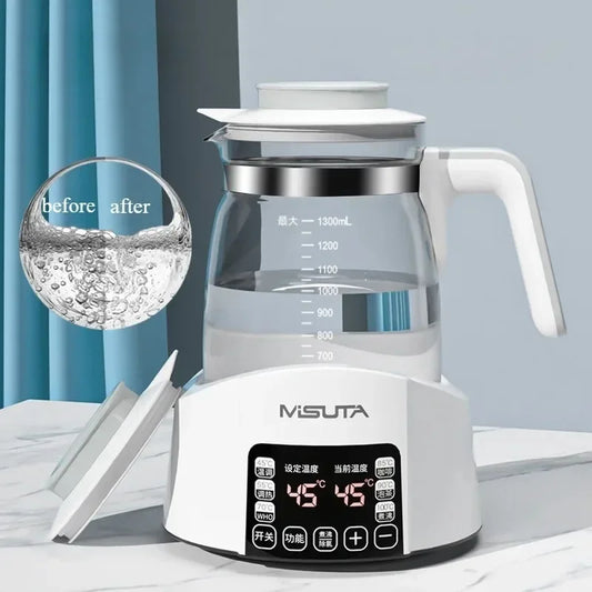 1.2L Smart Thermostatic Milk Kettle – Infant Bottle Warmer & Water Heater