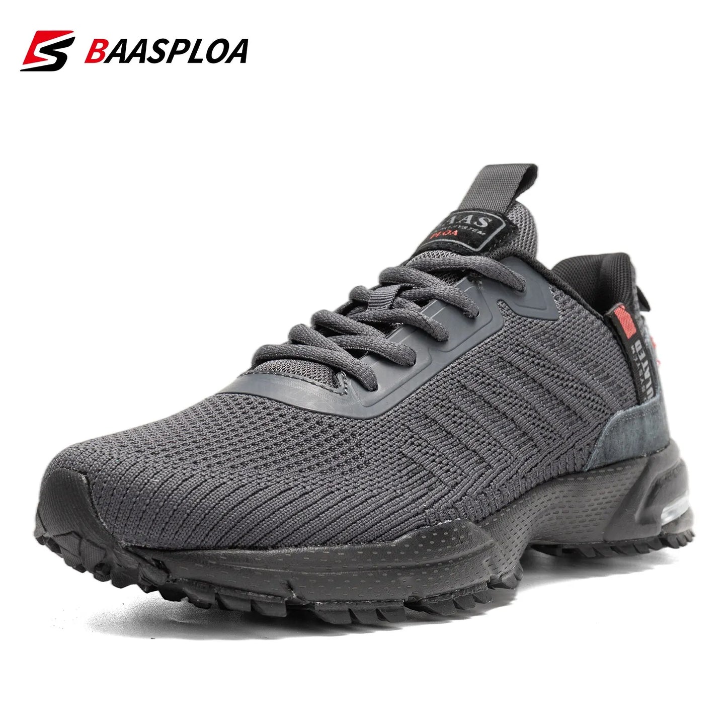 Baasploa SprintPro 2025 – Men’s Lightweight Breathable Running Sneakers