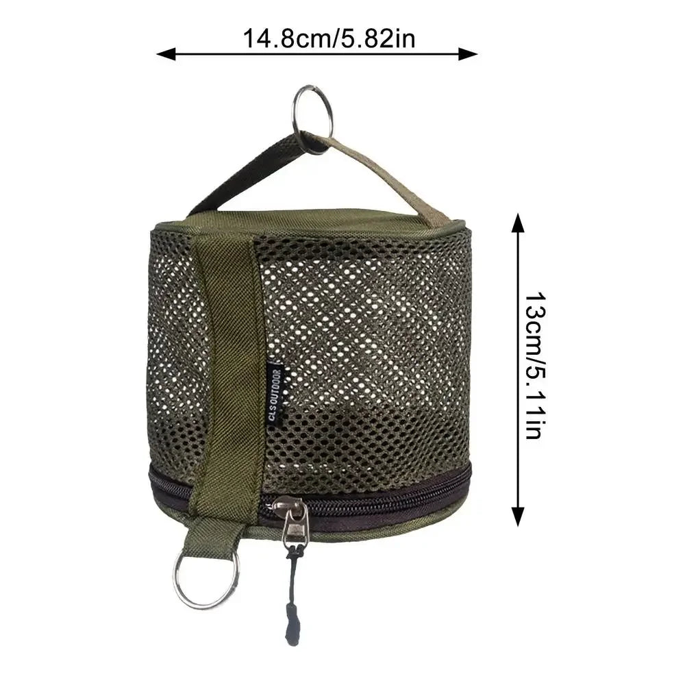 Portable Camping Tissue Holder – Hanging Roll Paper Storage Bag with Hook