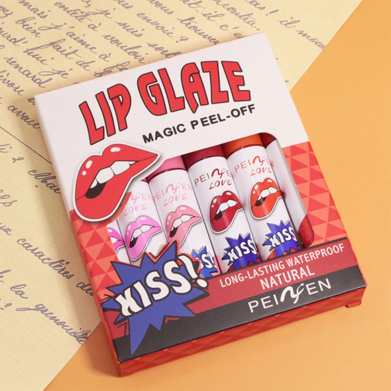 Tear-Off Lip Gloss – Long-Lasting, No-Fade, No-Transfer Lip Tint