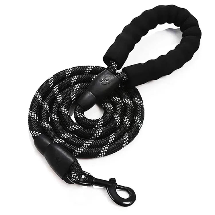 Reflective Strong Dog Leash – Durable Pull-Resistant Leash for Small to Large Dogs