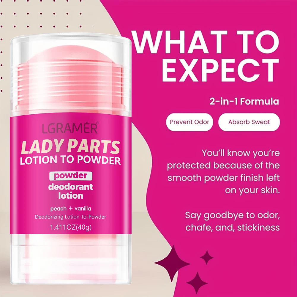 Deodorant Lotion – Peach Vanilla Scent with Long-Lasting Fragrance