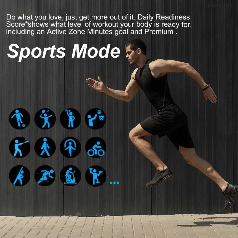 H9 Smart Watch 2.01" HD Screen – Call, Message, Fitness & Weather for Men & Women