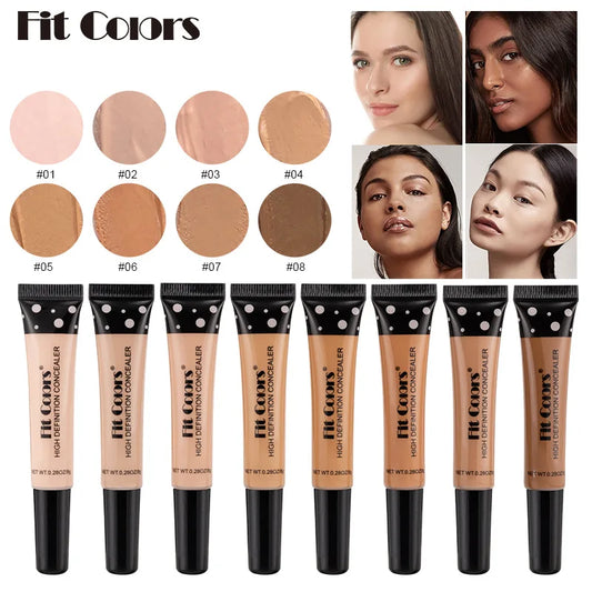 Fit Colors Concealer & Moisturizing Liquid Foundation – 8 Shades