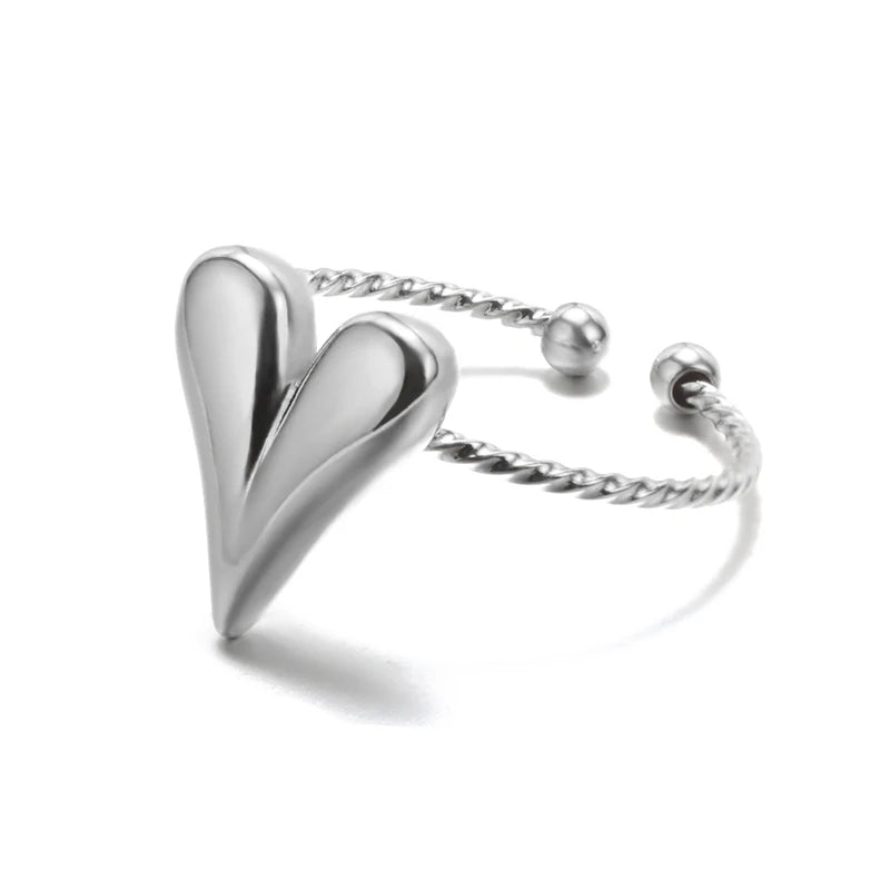 EternaGold – 316L Stainless Steel Couple Rings