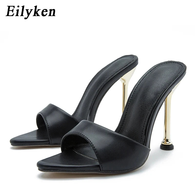 Eilyken Twist – Pointed Toe Mule Heels
