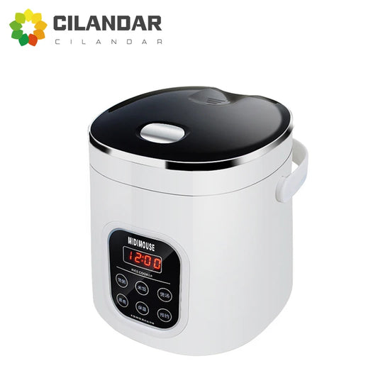 2L Vehicle Electric Rice Cooker – 12V/24V Dual Voltage for Car & Truck Use