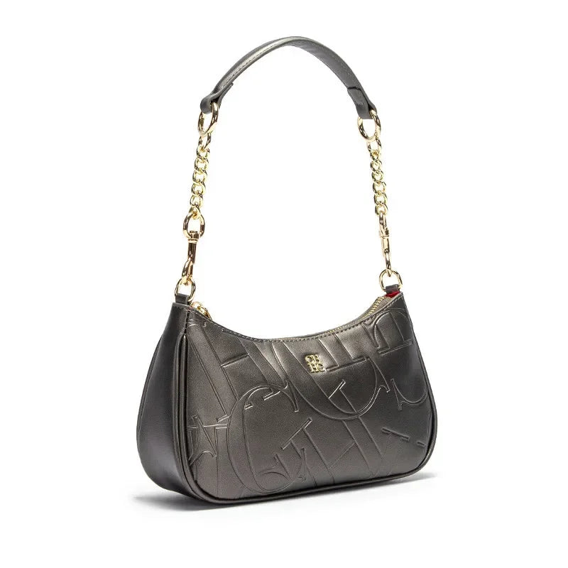 CH Luxe Retro – Classic Printed Armpit Handbag