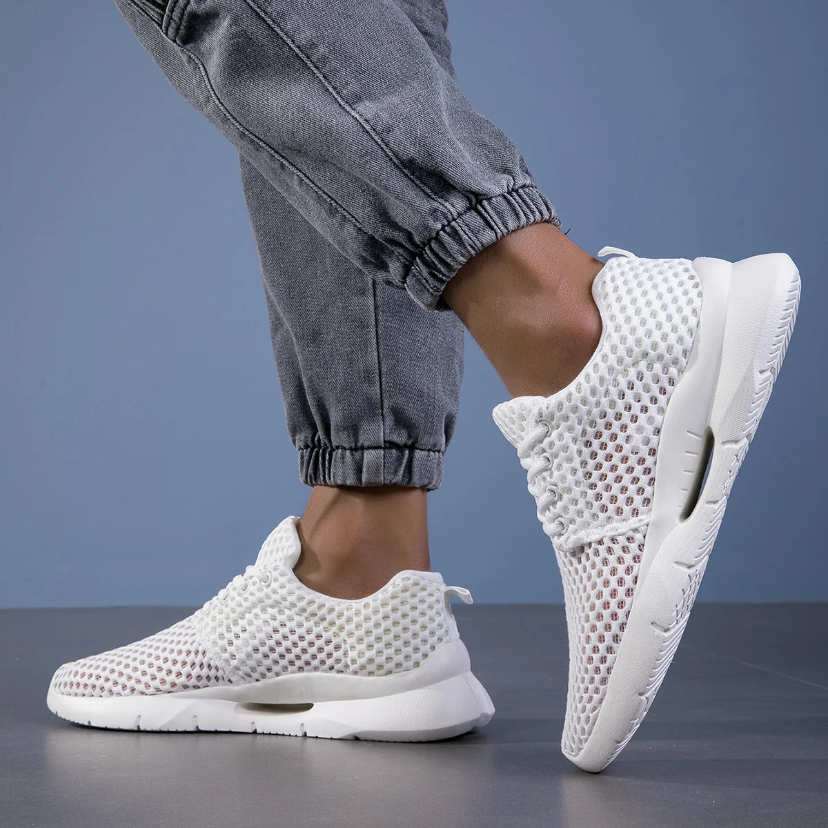 BreezeStep – Men’s Breathable Mesh Slip-On Loafers