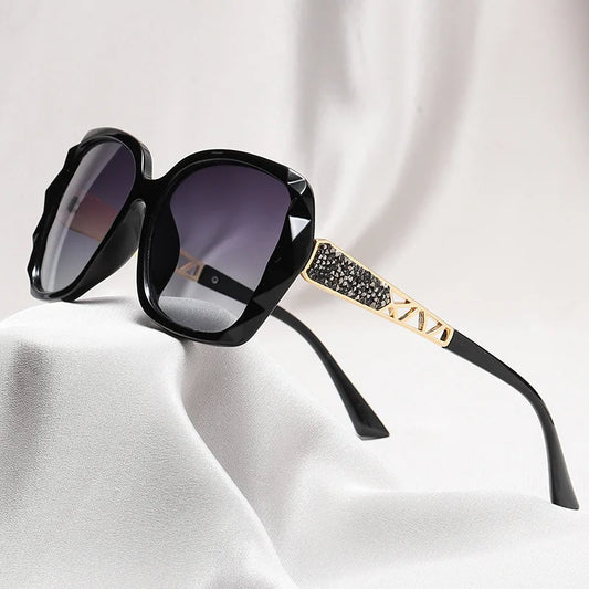 GlamShade – Diamond-Encrusted UV Protection Sunglasses
