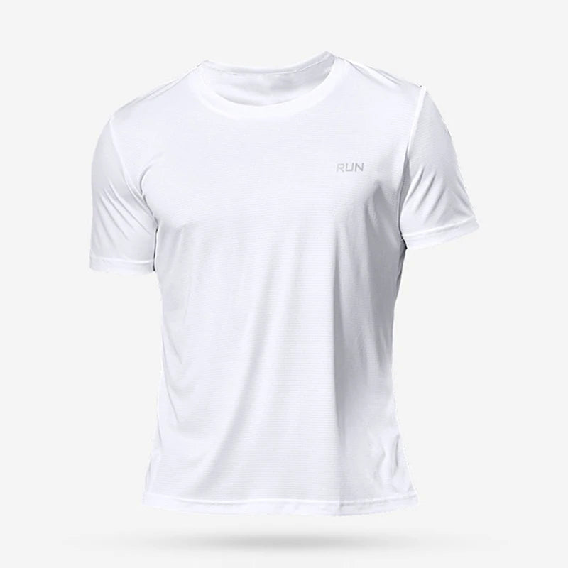Men’s Quick-Dry Compression Sports T-Shirt – Lightweight Activewear for Gym, Running & Soccer