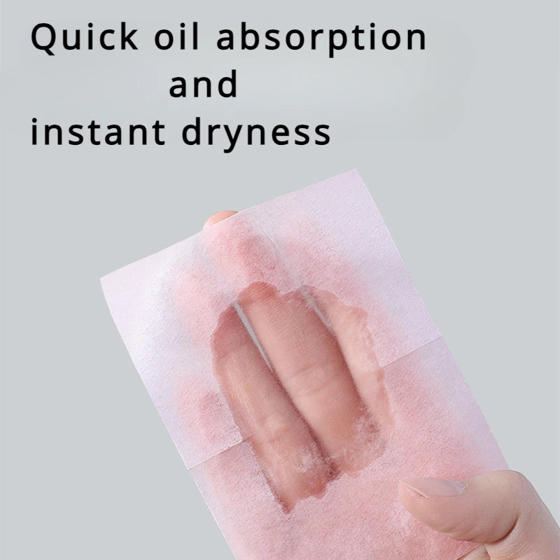 Face Wipes – Oil-Absorbing Blotting Sheets (5 Boxes)