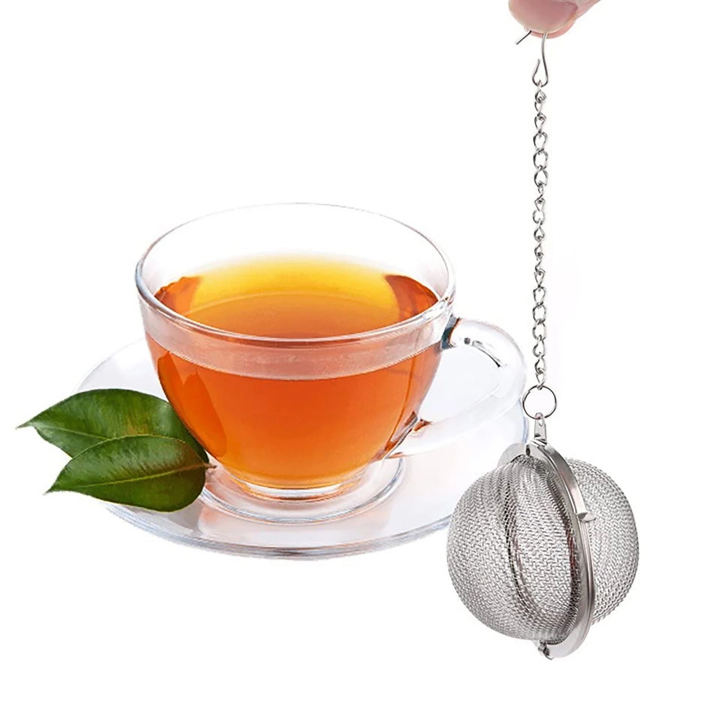 Tea Infuser – Stainless Steel Mesh Ball with Chain