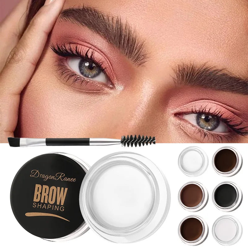 Dragon Ranee 6-Color Eyebrow Styling Cream & Gel Set