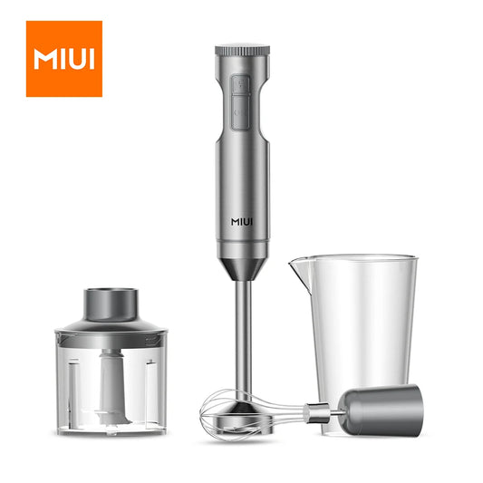 4-in-1 Hand Blender – 1000W Stick Mixer with Beaker & Chopper