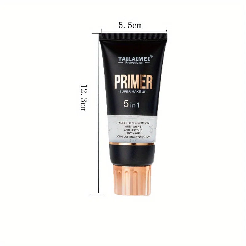 PrimeGlow – Waterproof Transparent Gel Makeup Primer with Avocado & Rose Extract