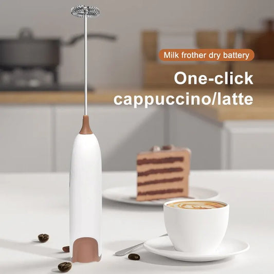 Milk Frother – Handheld Drink Foamer & Whisk