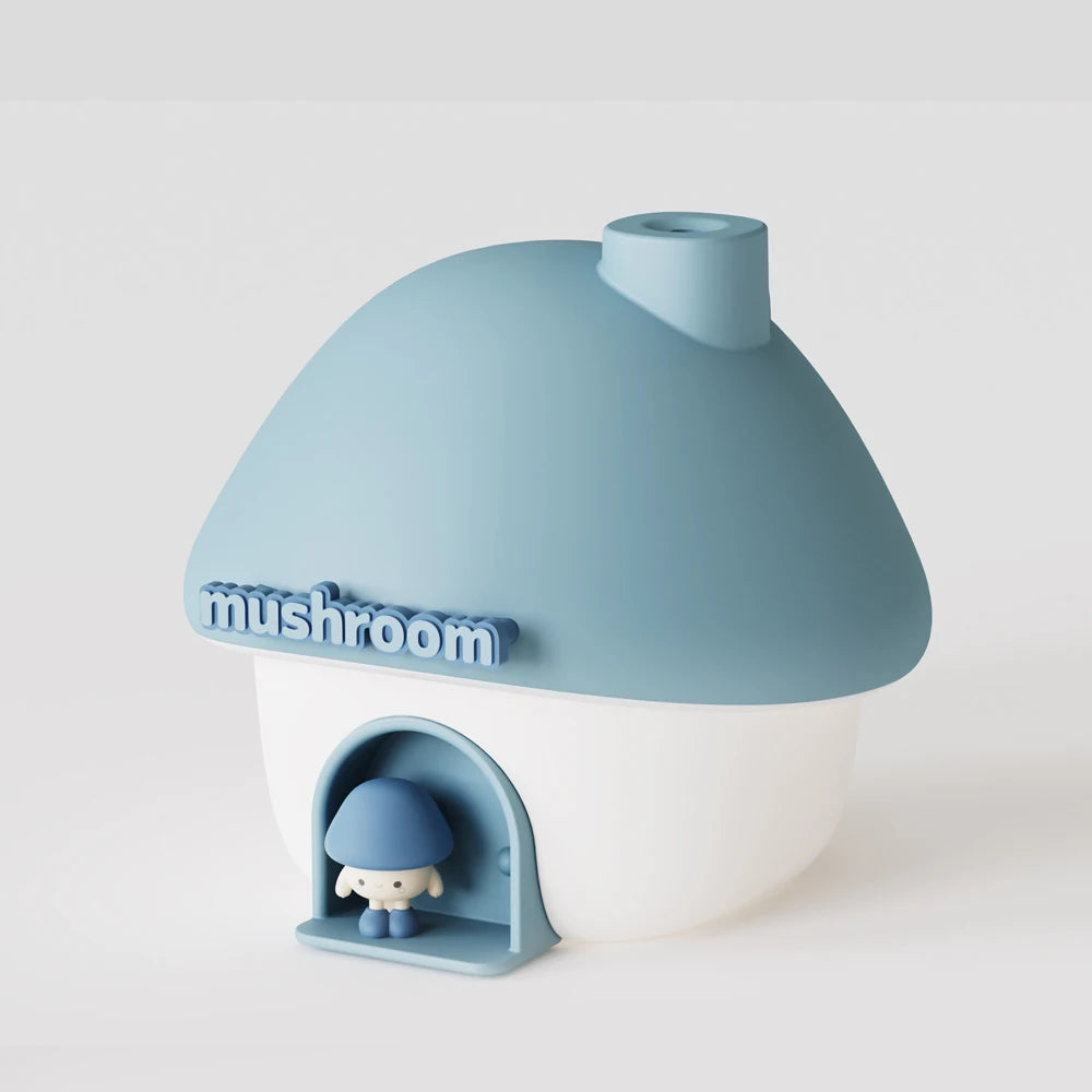 Mushroom Cartoon Aroma Diffuser – 300ml USB Humidifier with Colorful Lights & Cute Design