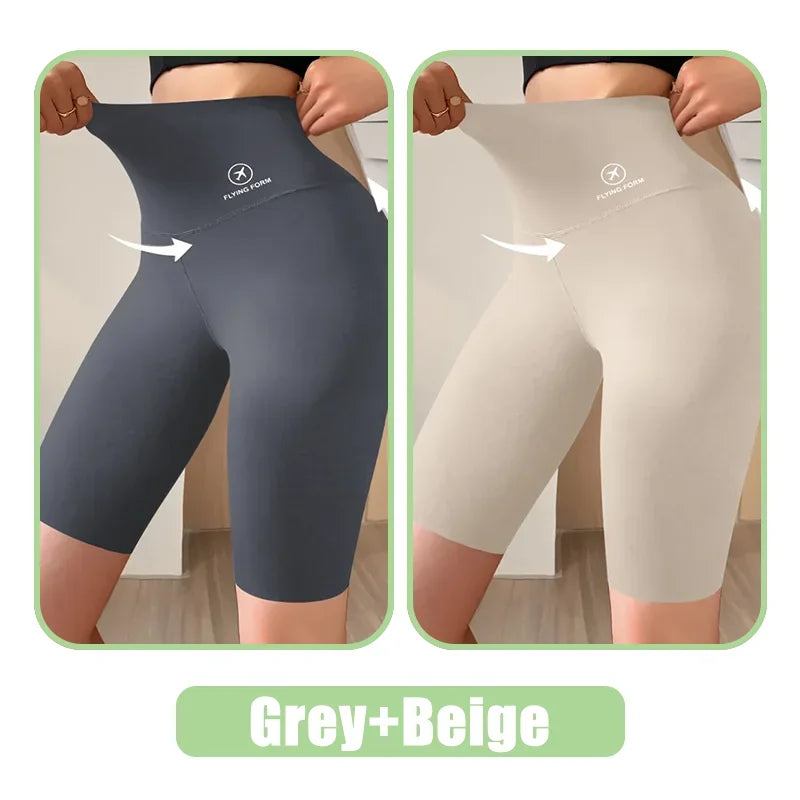 High Waist Push-Up Sports Shorts – Stretchy Gym & Yoga Bottoms for Women