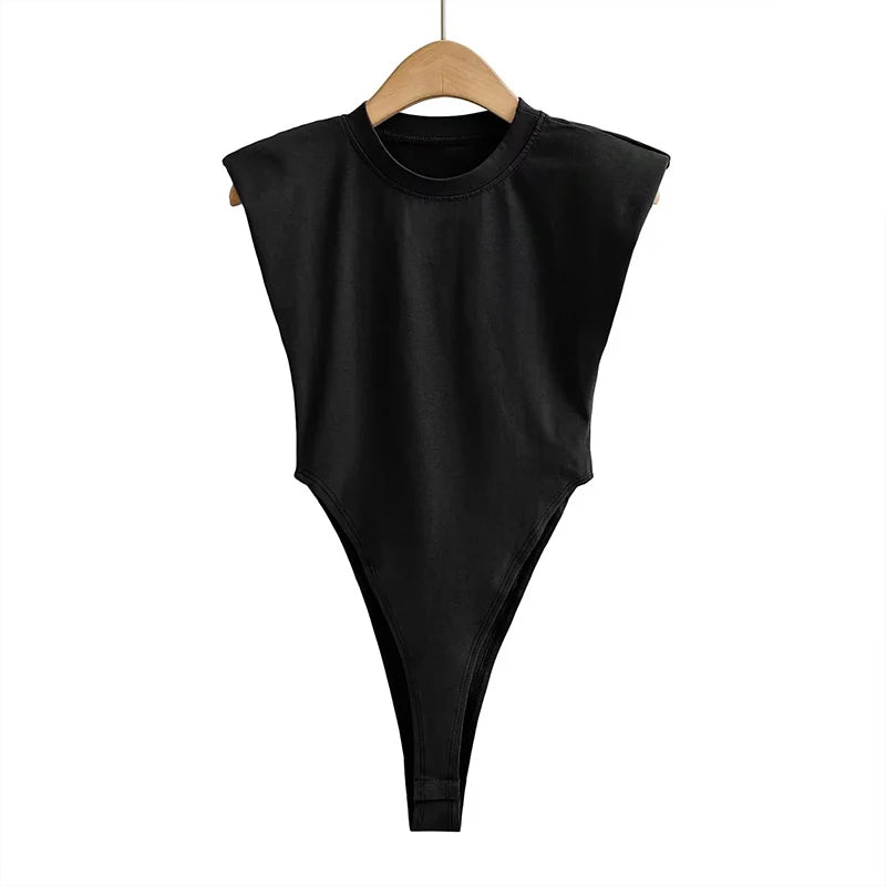 PowerCurve – Women's Sleeveless Padded Shoulder Bodysuit
