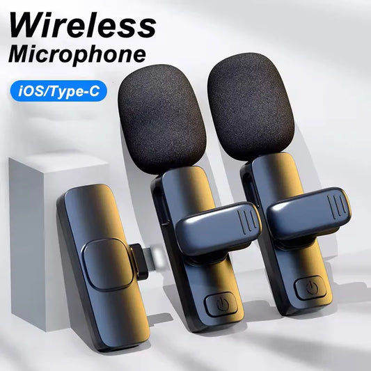 ClipCast Pro – Wireless Mini Lavalier Mic for iPhone & Android