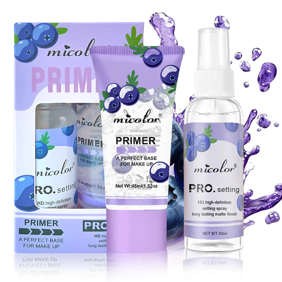 Transparent Jelly Primer – Long-Lasting Makeup Base (45ml)