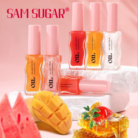 HoneyGloss – Fruity Lip Oil Tint for Plump & Hydrated Lips