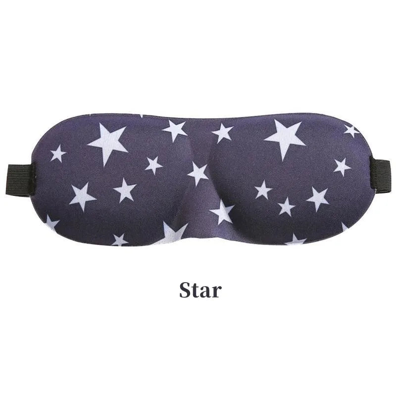 3D Contoured Eye Mask for Sleeping – Light-Blocking Blindfold for Men & Women