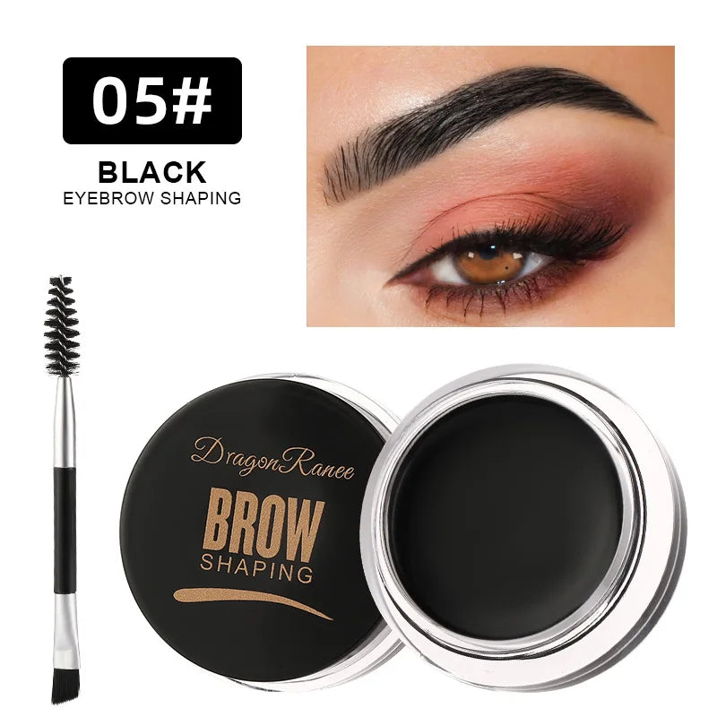 Dragon Ranee 6-Color Eyebrow Styling Cream & Gel Set