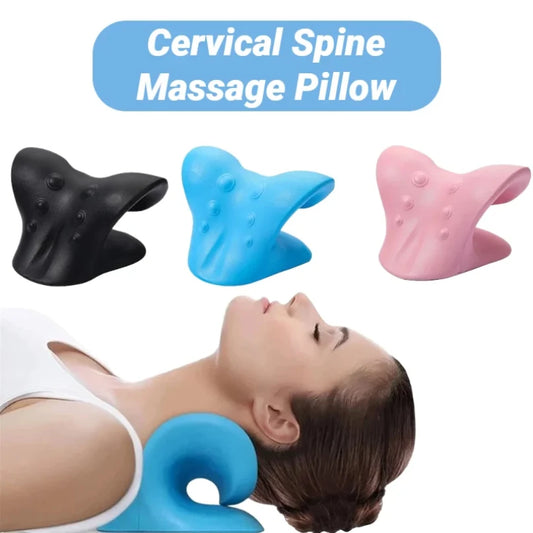 Cervical Spine & Neck Relaxer – Chiropractic Traction Pillow