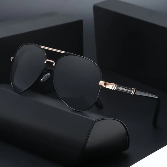 SkyShield – Polarized Aviator Sunglasses for Men