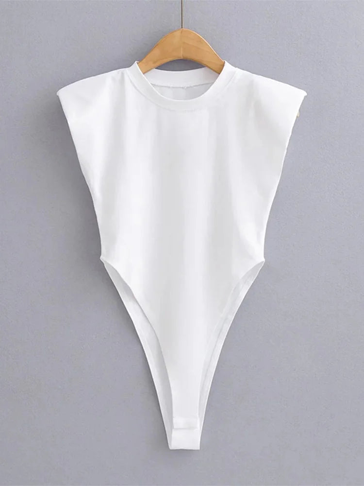 PowerCurve – Women's Sleeveless Padded Shoulder Bodysuit