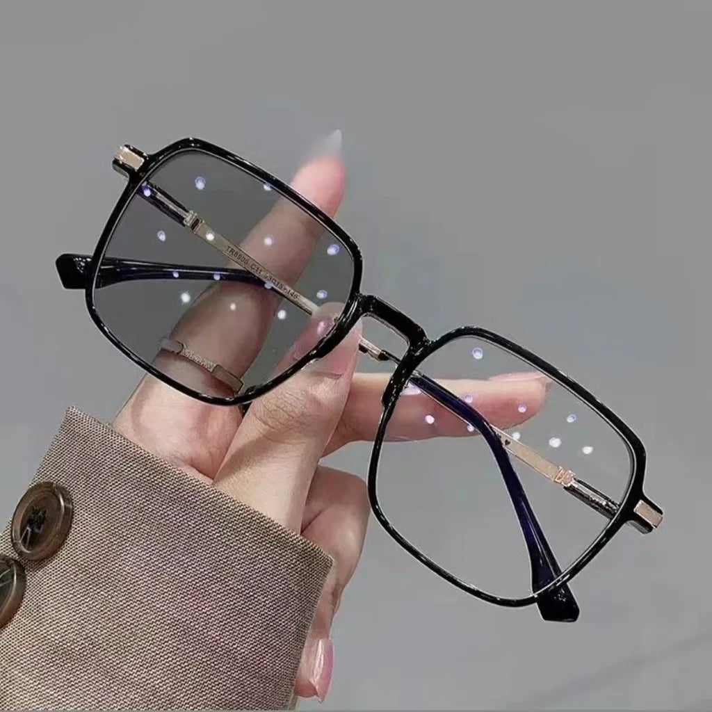 Photochromic Anti-Radiation Metal Glasses – Unisex Blue Light Blocking Eyewear