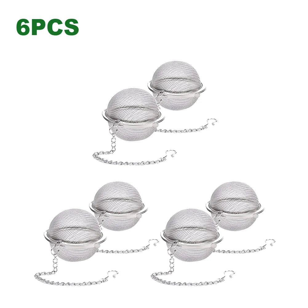 Tea Infuser – Stainless Steel Mesh Ball with Chain