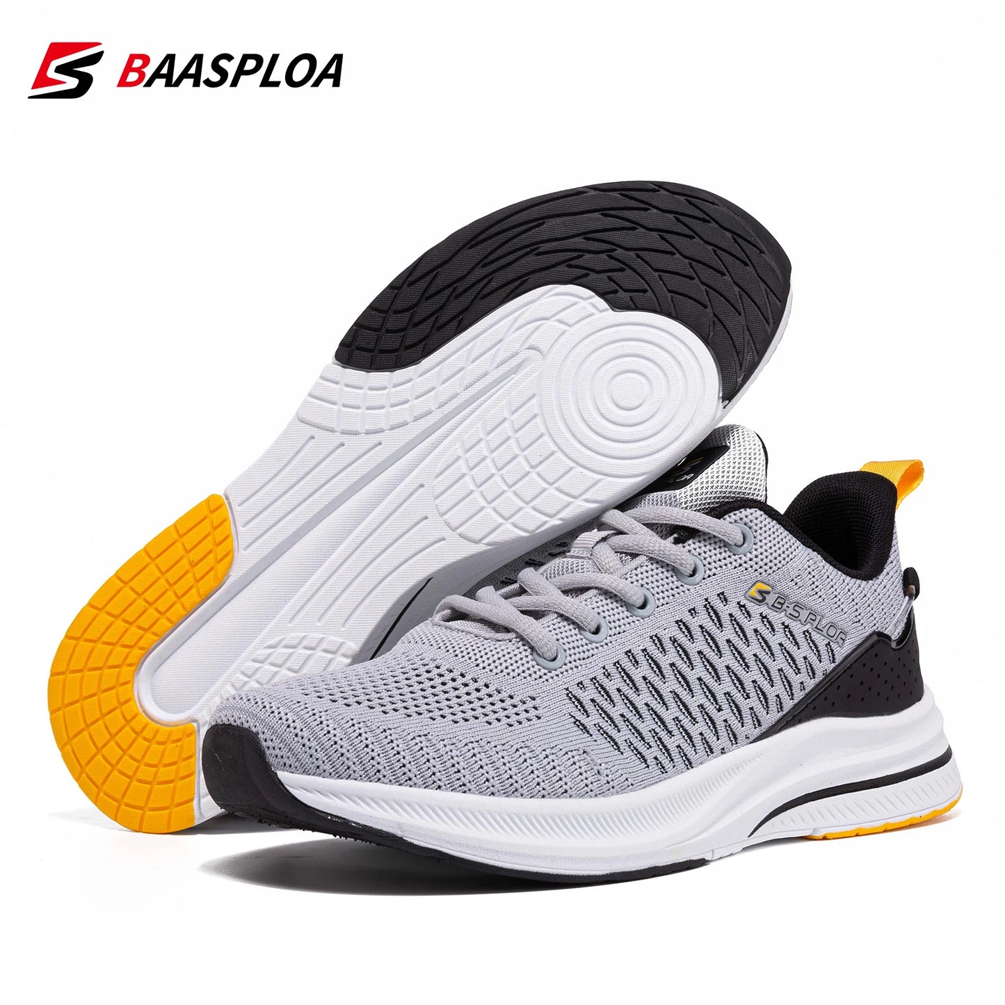 Baasploa MeshRun 2025 – Men’s Lightweight Designer Running Sneakers