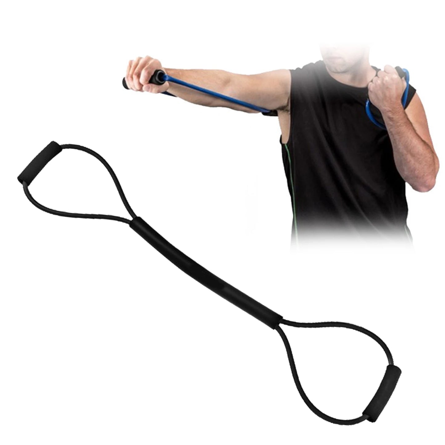 Shadow Boxing Resistance Bands – 35LB Indoor Training Rope