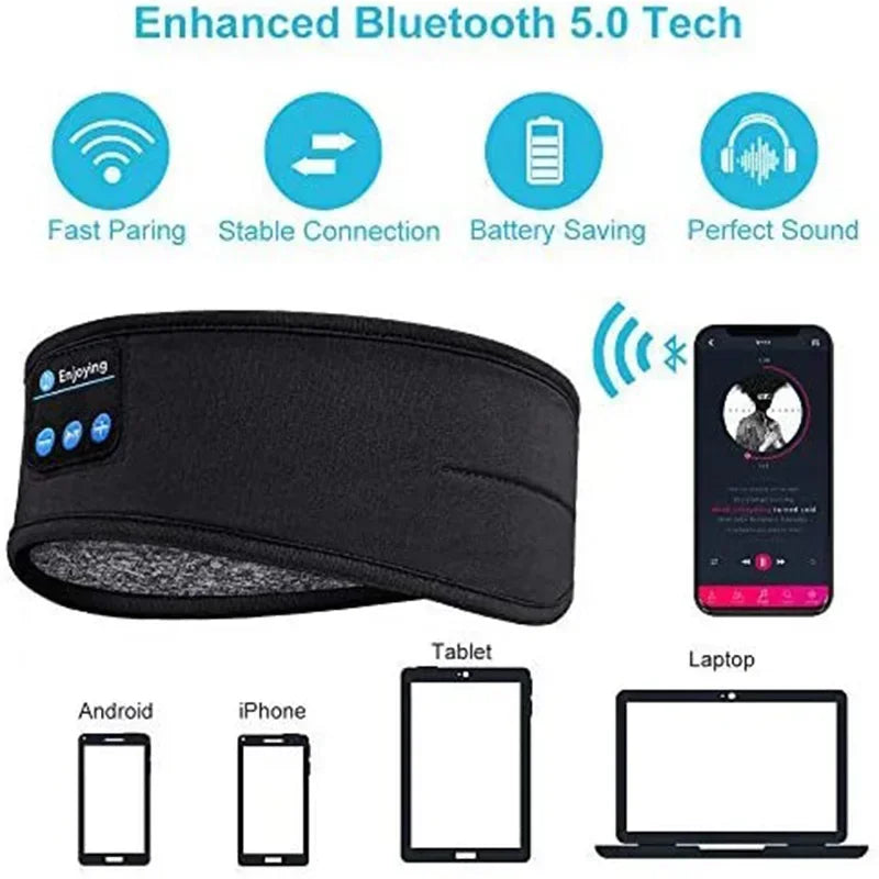 DreamBeats – Bluetooth Music Headband with Eye Mask