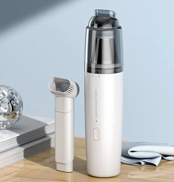 Mini Handheld Car Vacuum Cleaner – Rechargeable with Powerful Suction for Car & Home