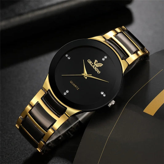 SteelEdge – 1/3PCS Men's Black Business Quartz Watch