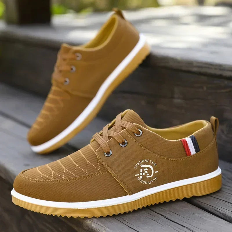 CanvasLift 2025 – Men’s Breathable Platform Sneakers