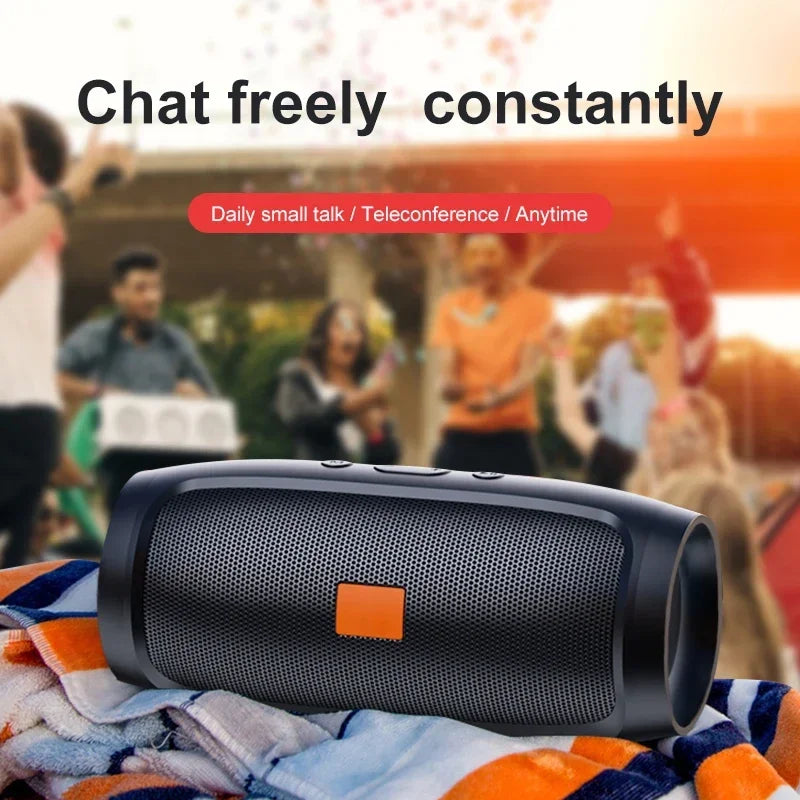 BassBlaster – Portable Dual Speaker Wireless Sound System