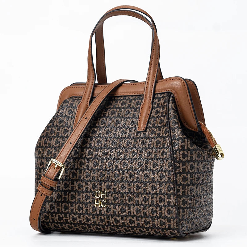 CH Classic – Monogram Zipper Shoulder Bag