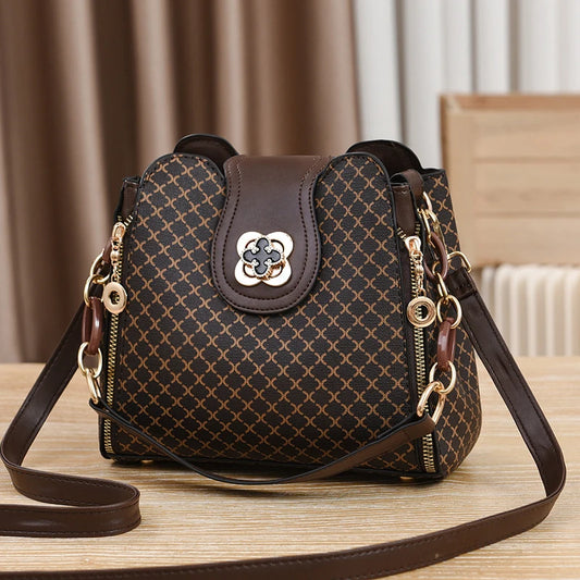 LuxFlip – Luxury Bucket Shoulder Crossbody Bag