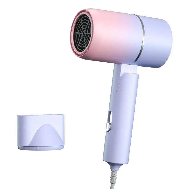 Mini Folding Hair Dryer 750W – Compact Anion Blow Dryer with Travel Bag (220V–240V)