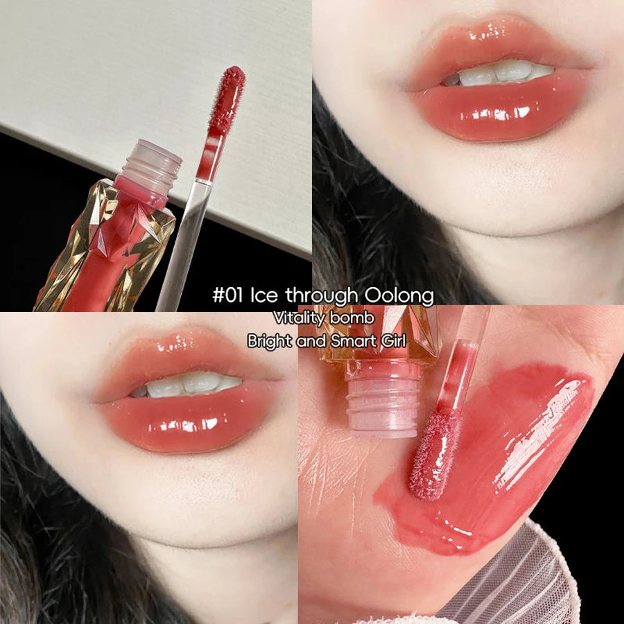 GlassTint – Long-Lasting Mirror Shine Lip Gloss